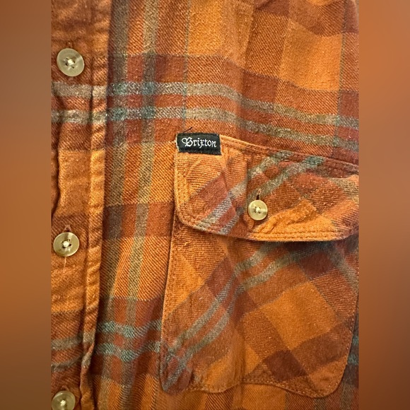 Brixton Fall Flannel Button Up - Picture 5 of 10